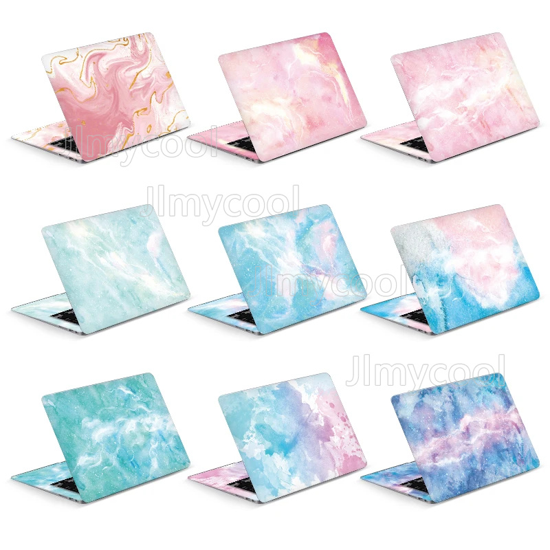 Laptop Accessories Pink - غطاء ألوان مائية لجلود الكمبيوتر المحمول