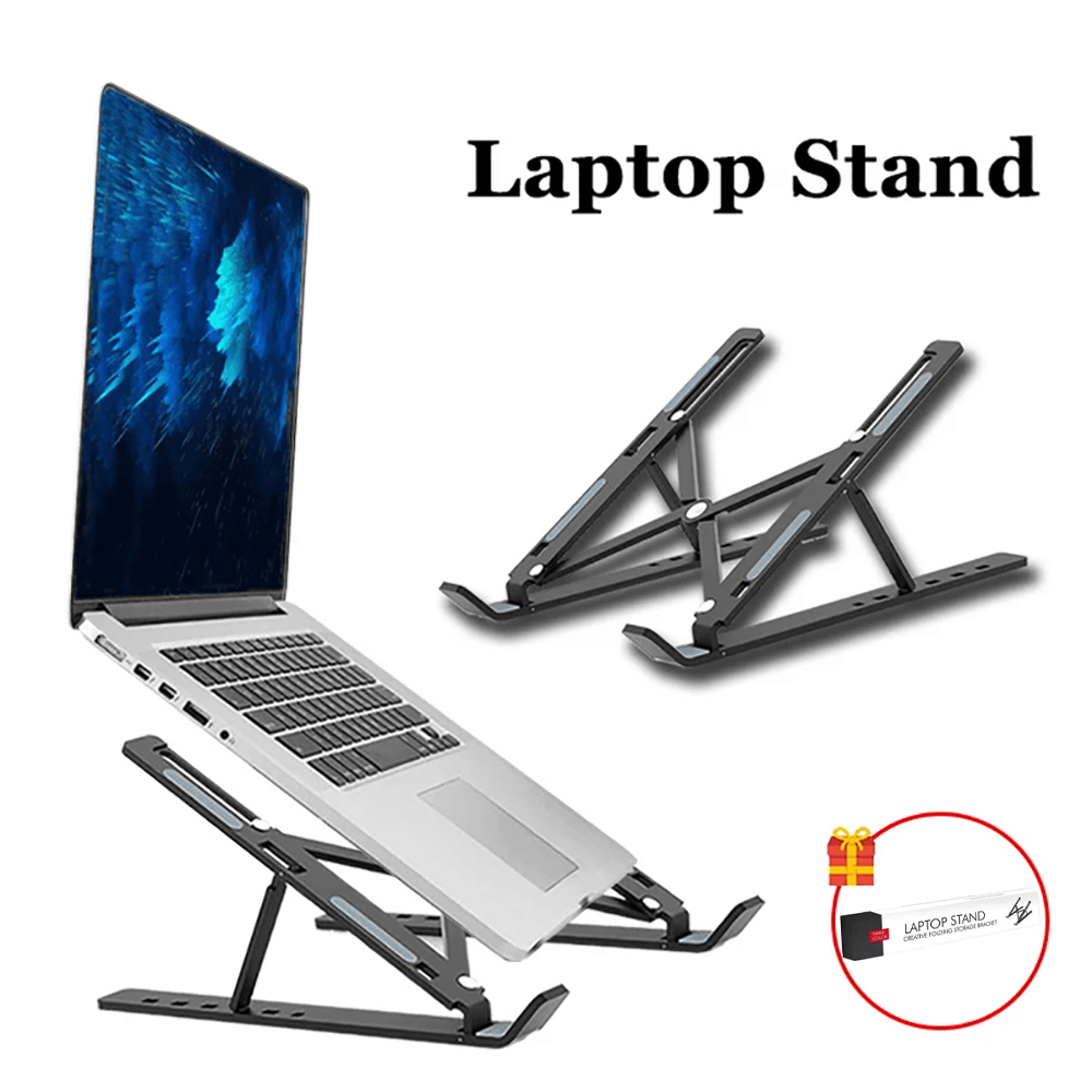 Mac Laptop Accessories - حامل كمبيوتر محمول قابل للطي، قاعدة