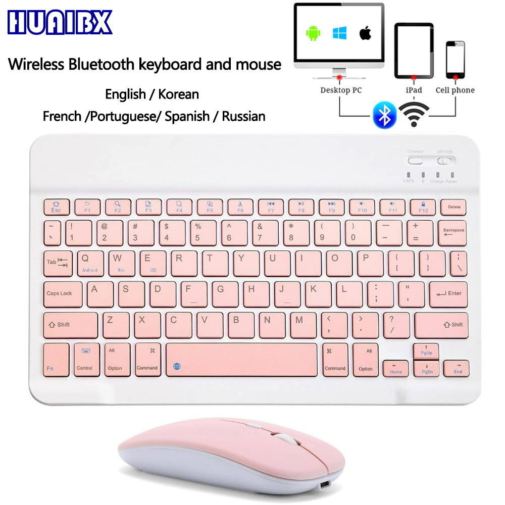 Laptop Accessories Combo - لوحة مفاتيح صغيرة لاسلكية تعمل بالبلوتوث