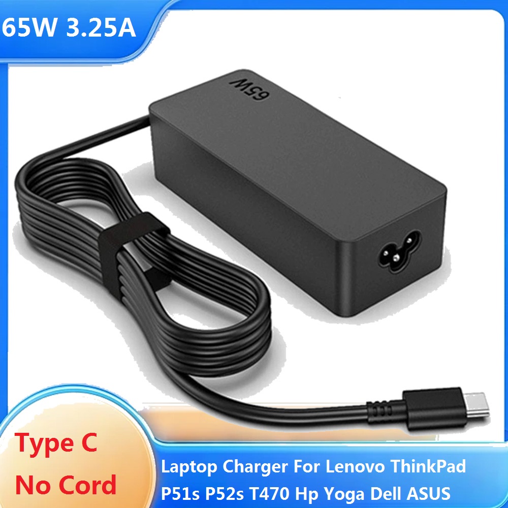 Laptop Accessories Hp - شاحن لابتوب USB C بقوة 65