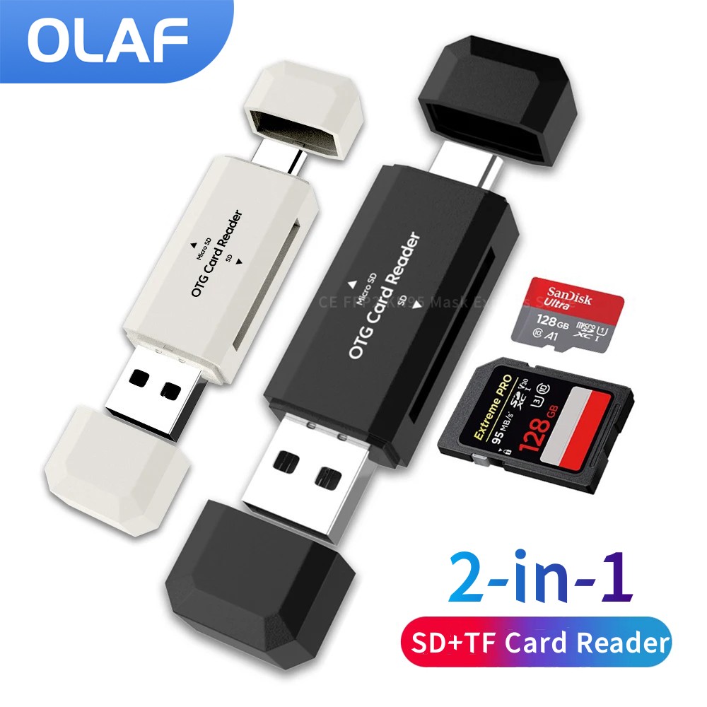 Laptop Accessories For Programmers - 2 في 1 نوع C SD
