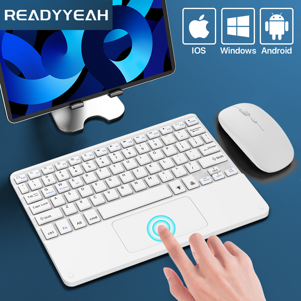 Laptop Accessories Combo - لوحة المفاتيح اللاسلكية والماوس ، بلوتوث