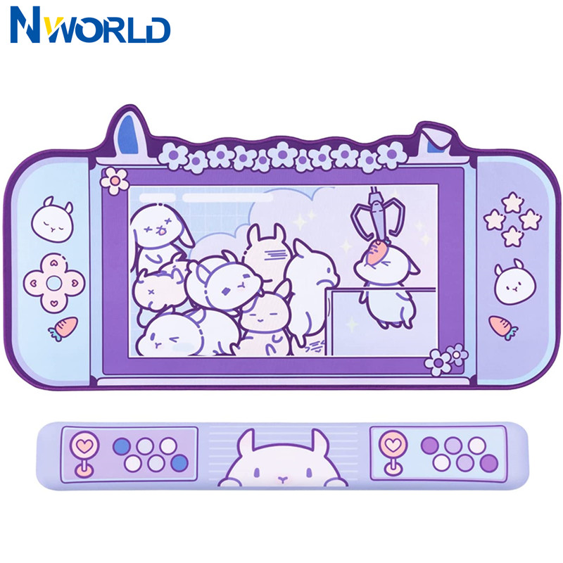 Laptop Accessories Pink - كبير Kawaii الألعاب ماوس الوسادة لطيف