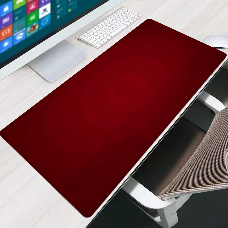 Laptop Accessories Pink - لوحة ماوس حمراء للمكتب، حصيرة مكتبية