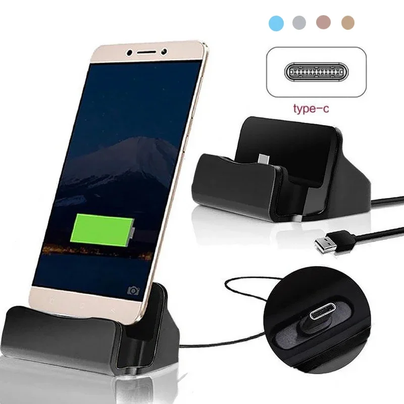 Usb C Docking Hub - نوع C USB حوض شاحن حامل