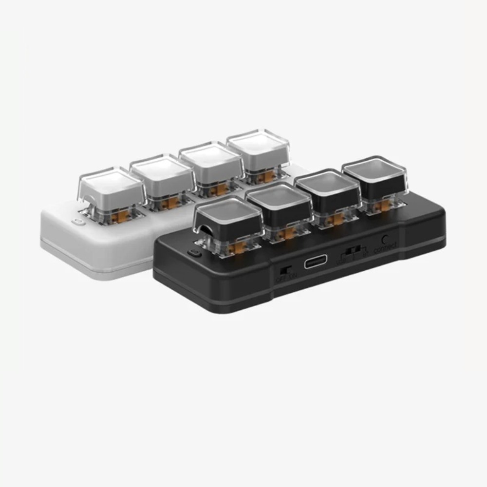 Laptop Accessories Productivity - MK424Pro 4-Key Wireles لوحة مفاتيح صغيرة