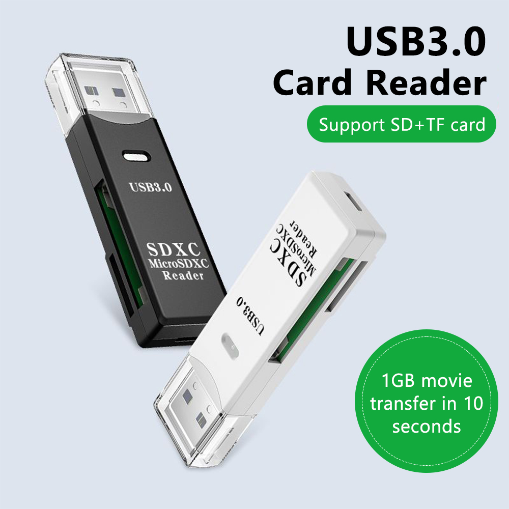 2 في 1 USB 3.0 قارئ بطاقات ماي - مراجعة Laptop Accessories For Programmers وسعره