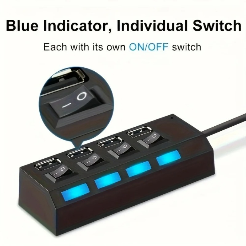 موزع USB 2.0 بـ 4/7 منافذ مع م - مراجعة Laptop Accessories For Programmers وسعره