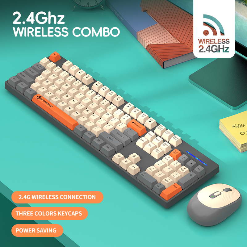 لوحة مفاتيح وفأرة لاسلكية 2.4  - مراجعة Laptop Accessories Combo وسعره