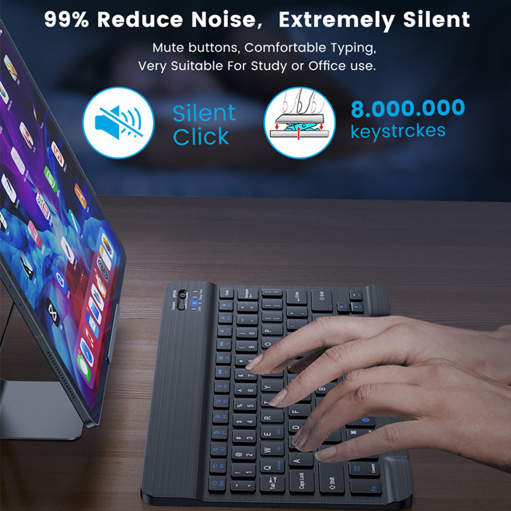 ماوس لوحة مفاتيح لاسلكي بلوتوث - مراجعة Laptop Accessories Combo وسعره