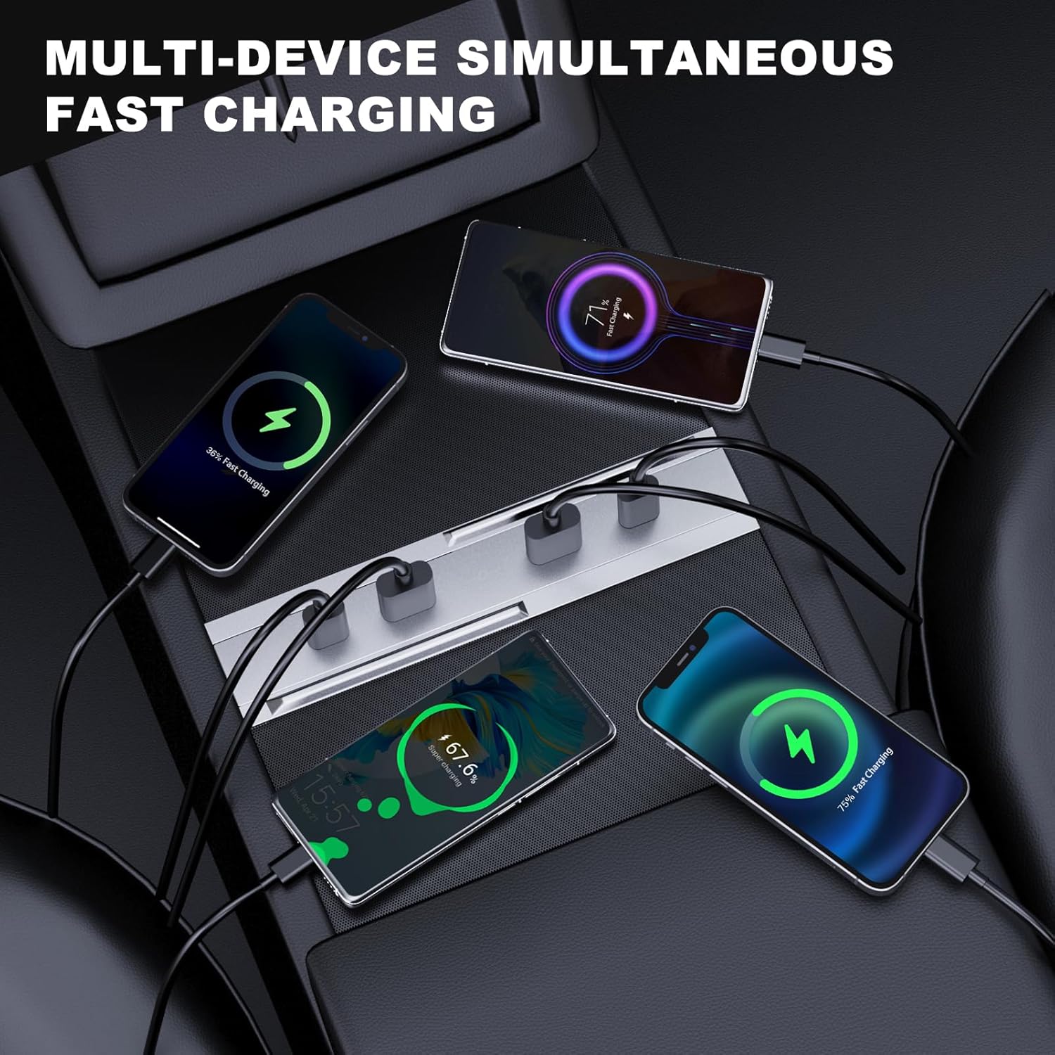 محطة شحن سريعة 27W-65W مع موزع - مراجعة Usb C Docking Hub وسعره
