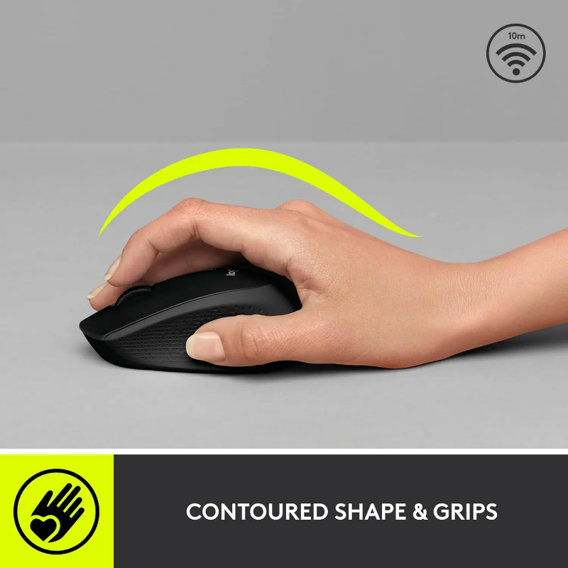 ماوس لاسلكي لوجيتك M280 للألعا - مراجعة Laptop Accessories Productivity وسعره