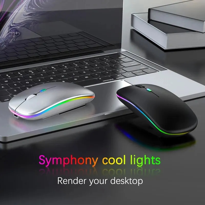 فأرة لاسلكية مزدوجة الوضع بتقن - مراجعة Laptop Accessories Rgb وسعره