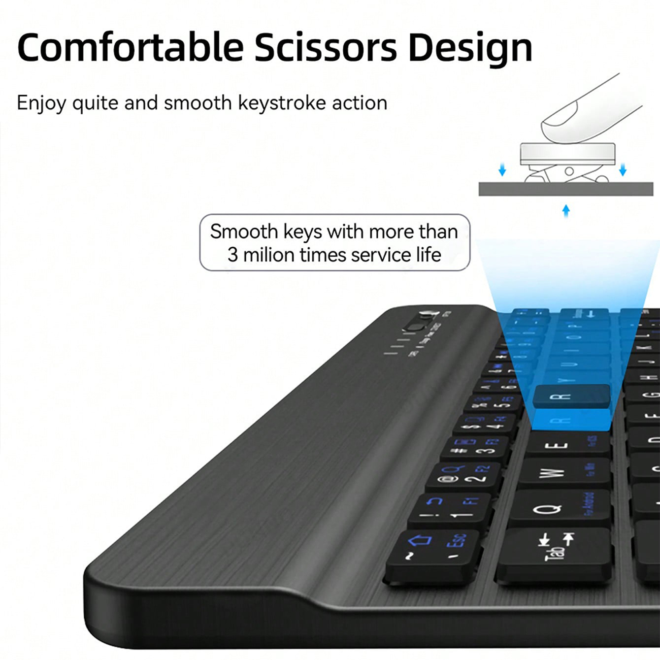 لوحة مفاتيح متعددة اللغات للكم - مراجعة Laptop Accessories Combo وسعره