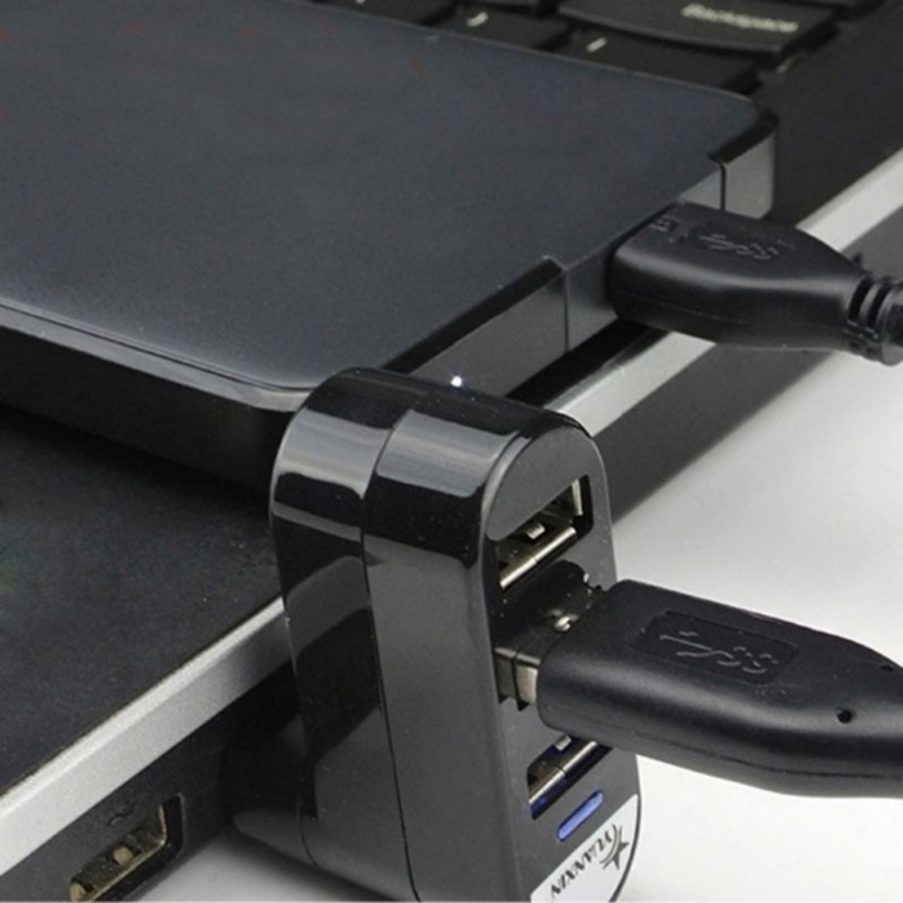 محور USB 2.0 3 منافذ 180 °   م - مراجعة Mac Laptop Accessories وسعره