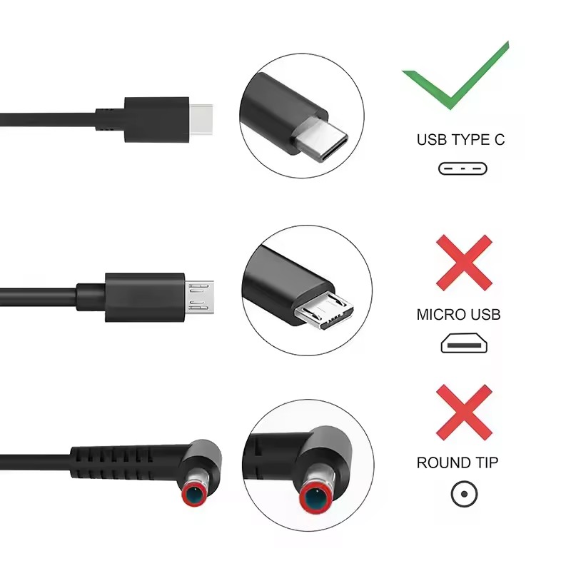 شاحن لابتوب USB C بقوة 65 واط  - مراجعة Laptop Accessories Hp وسعره