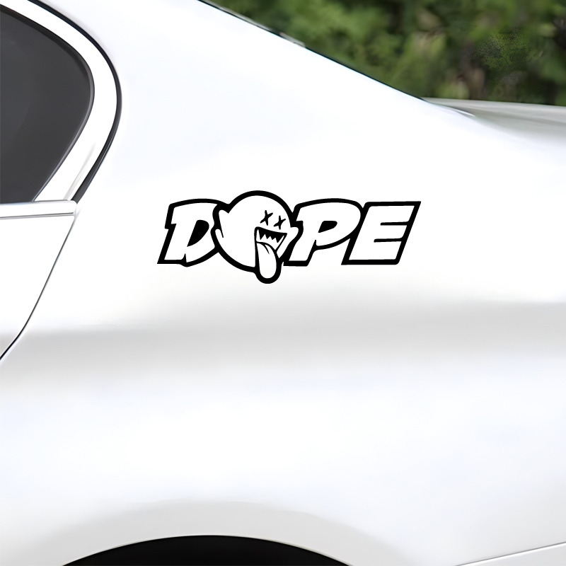 ملصقات فينيل فاخرة بتصميم DOPE - مراجعة Laptop Accessories Design وسعره