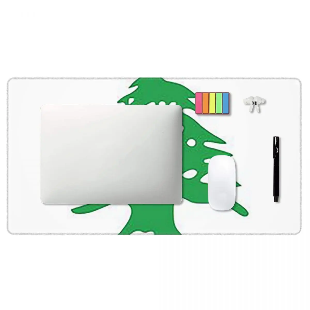 لوحة ماوس كبيرة بتصميم علم لبن - مراجعة Laptop Accessories Lebanon وسعره