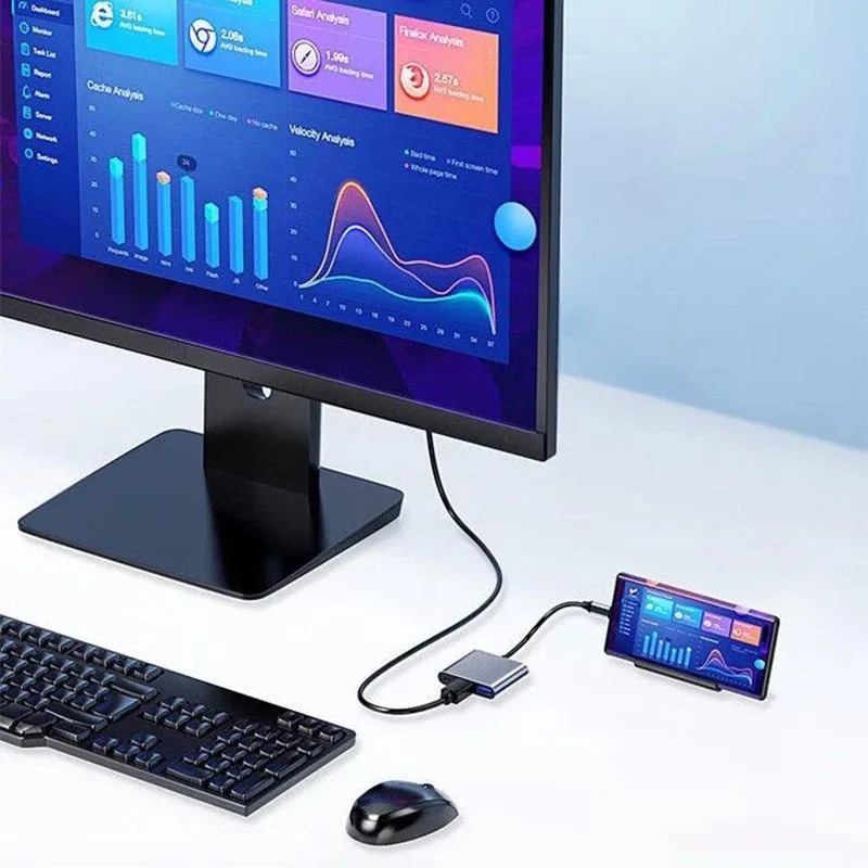 USB C HUB 3in1 نوع C 3.0 إلى H - مراجعة Usb C Docking Hub وسعره