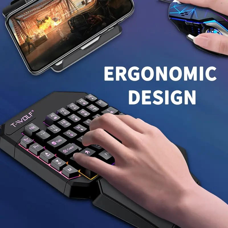 محول ألعاب محمول 2 في 1 من Foc - مراجعة Laptop Accessories Combo وسعره
