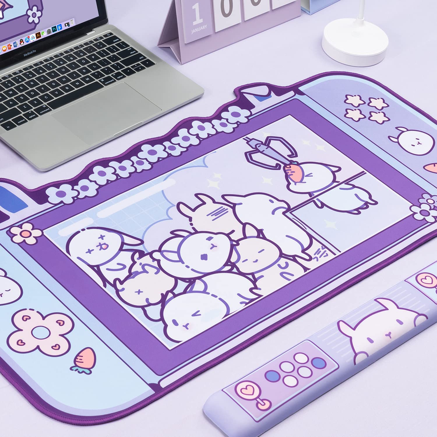 كبير Kawaii الألعاب ماوس الوسا - مراجعة Laptop Accessories Pink وسعره