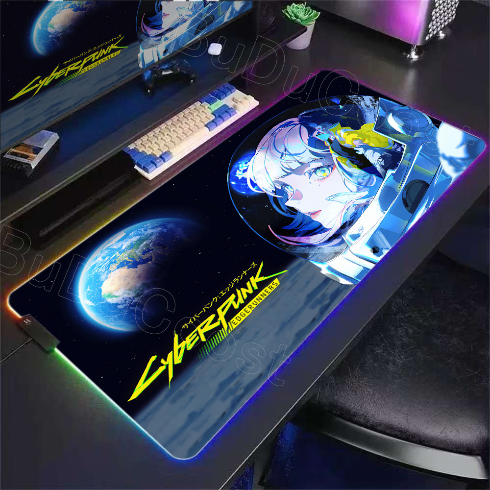 HD أنيمي فتاة ماوس الوسادة RGB - مراجعة Laptop Accessories Rgb وسعره