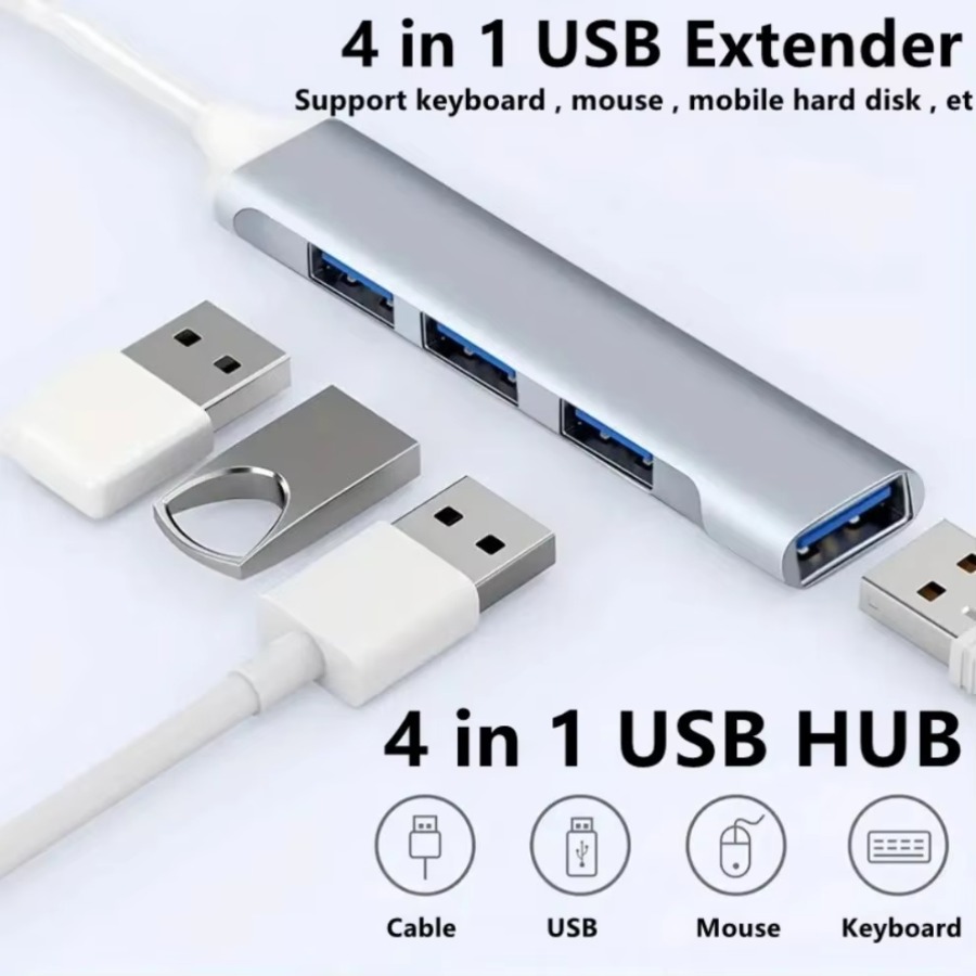 موزع USB 4 في 1، موزع USB-C بـ - مراجعة Mac Laptop Accessories وسعره
