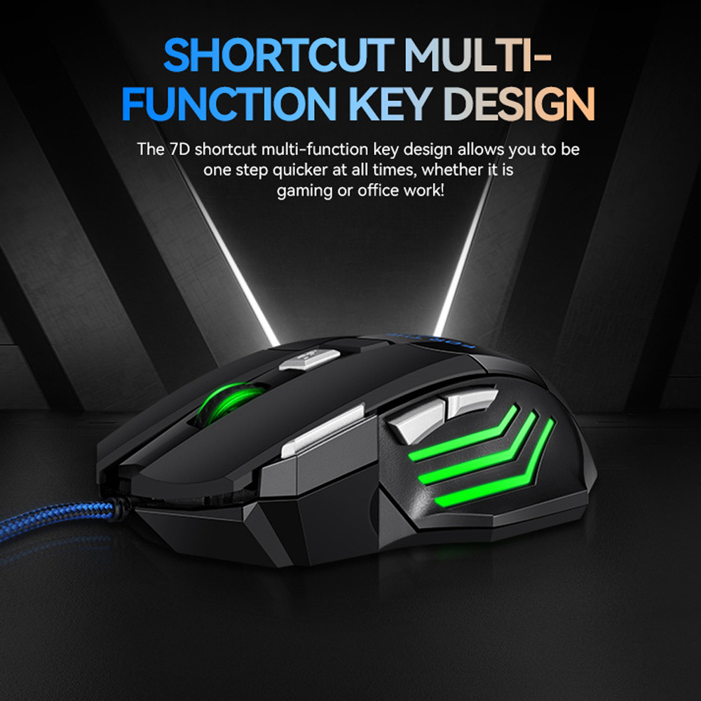 ماوس ألعاب سلكي USB من KEBIDUM - مراجعة Laptop Accessories Rgb وسعره