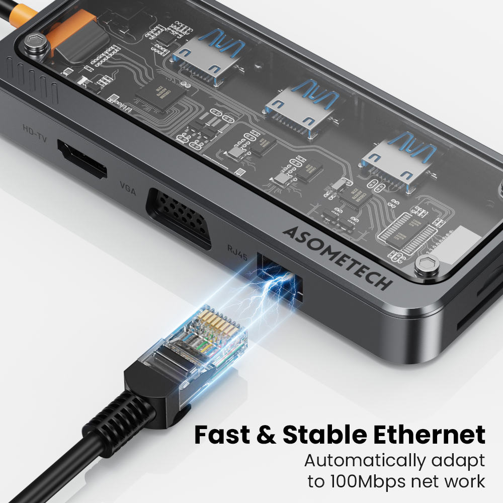 10 في 1 محور Usb 3.0 نوع C إلى - مراجعة Mac Laptop Accessories وسعره