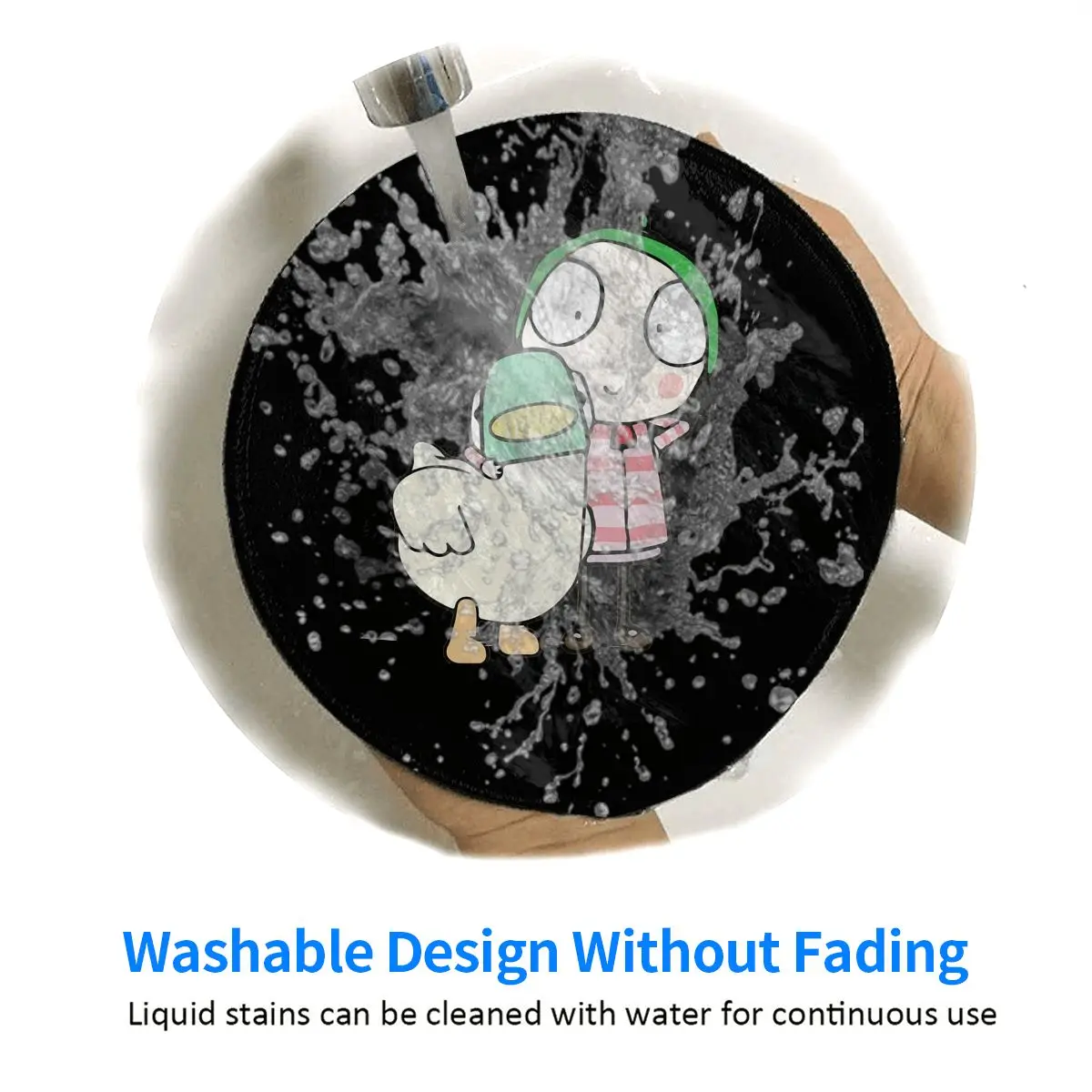 سجادة ماوس مستديرة بتصميم سارة - مراجعة Laptop Accessories To Have وسعره