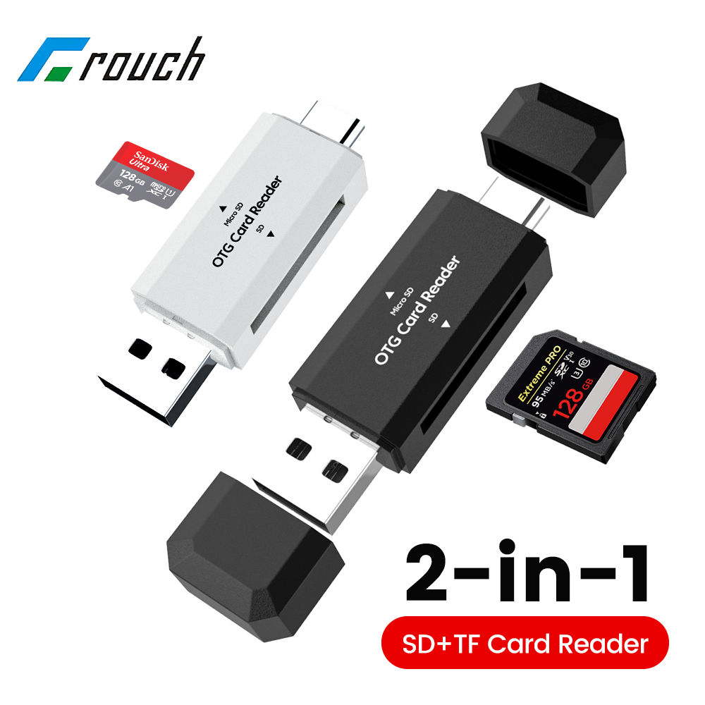 2-in-1 USB2.0 قارئ بطاقات SD T - مراجعة Laptop Accessories For Programmers وسعره